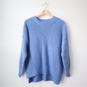 American eagle waffle knit sweater
